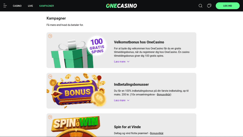 Análisis de un casino en línea